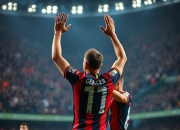 开云体育开云官网-热那亚前锋破门比分领先取胜，热那亚队主客场球衣